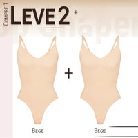Body Modelador - Shaper Slim - Compre 1 Leve 2 ( Tanga / Fio )