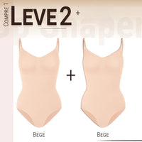 Body Modelador - Shaper Slim - Compre 1 Leve 2 ( Tanga / Fio )