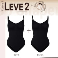 Body Modelador - Shaper Slim - Compre 1 Leve 2 ( Tanga / Fio )