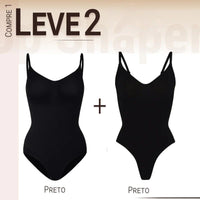 Body Modelador - Shaper Slim - Compre 1 Leve 2 ( Tanga / Fio )