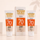 Protetor sola facial FPF 70+ Efeito Base