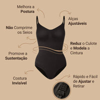 Body Modelador - Shaper Slim - Compre 1 Leve 2 ( Tanga / Fio )