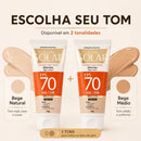 Protetor sola facial FPF 70+ Efeito Base