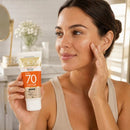 Protetor sola facial FPF 70+ Efeito Base