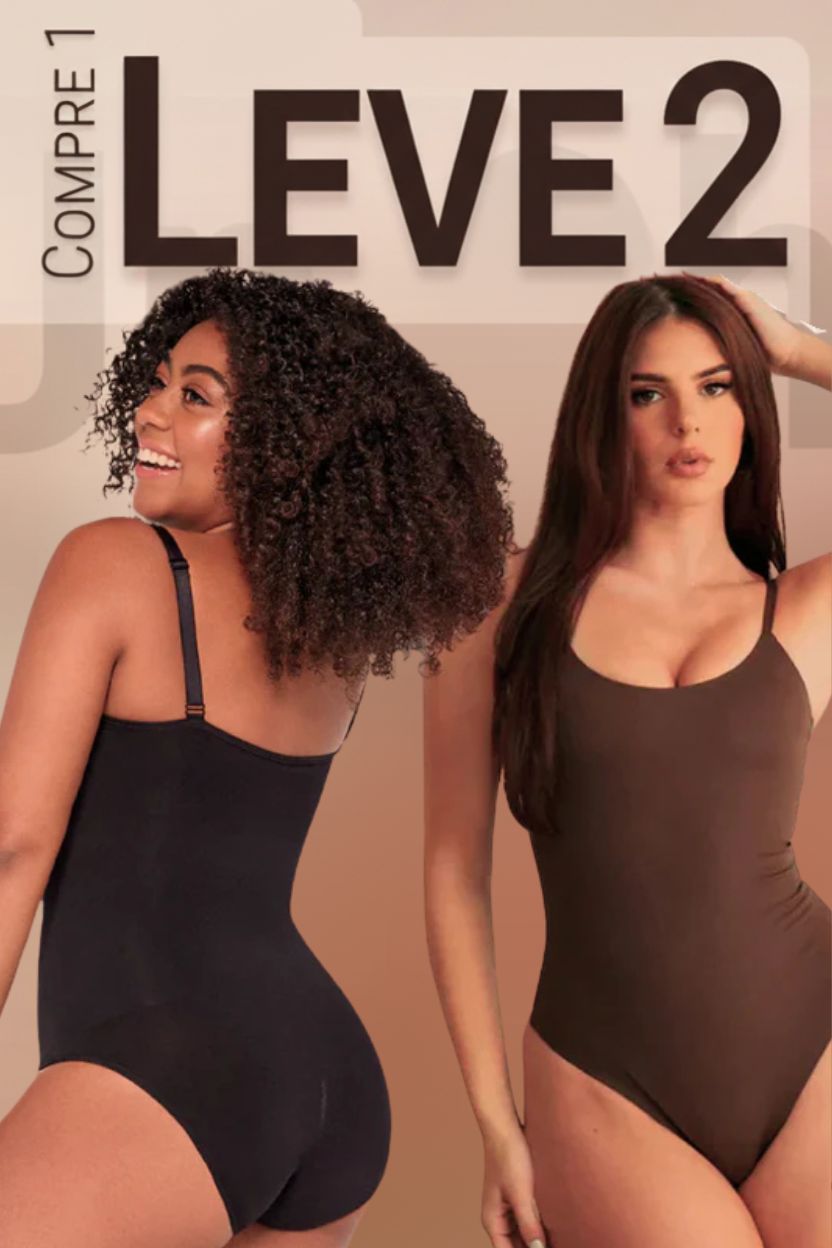 Body Modelador - Shaper Slim - Compre 1 Leve 2